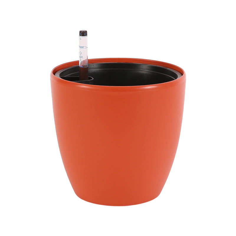 Model 1005K european style desktop glazed round Flower pot