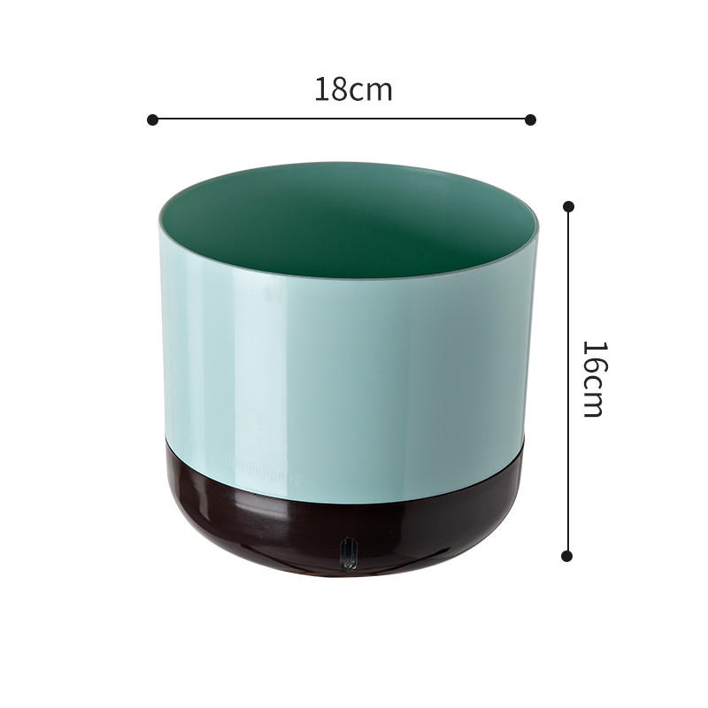 Model 1816 pp injection round flower pot