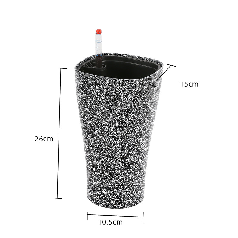 Model 1007T simple style desktop spot patterns flower pot