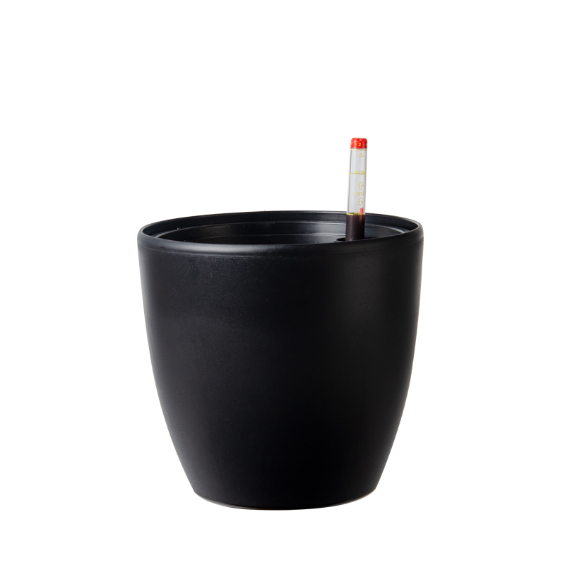 Model 1005 simple style desktop pp injection round flower pot