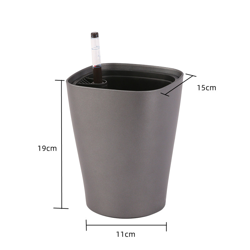 Model 1006K european style desktop gloss finish rectangle flower pot