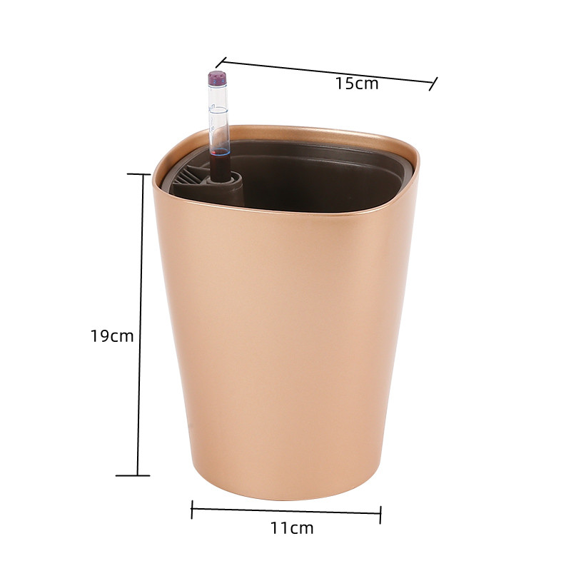 Model 1006K european style desktop gloss finish rectangle flower pot