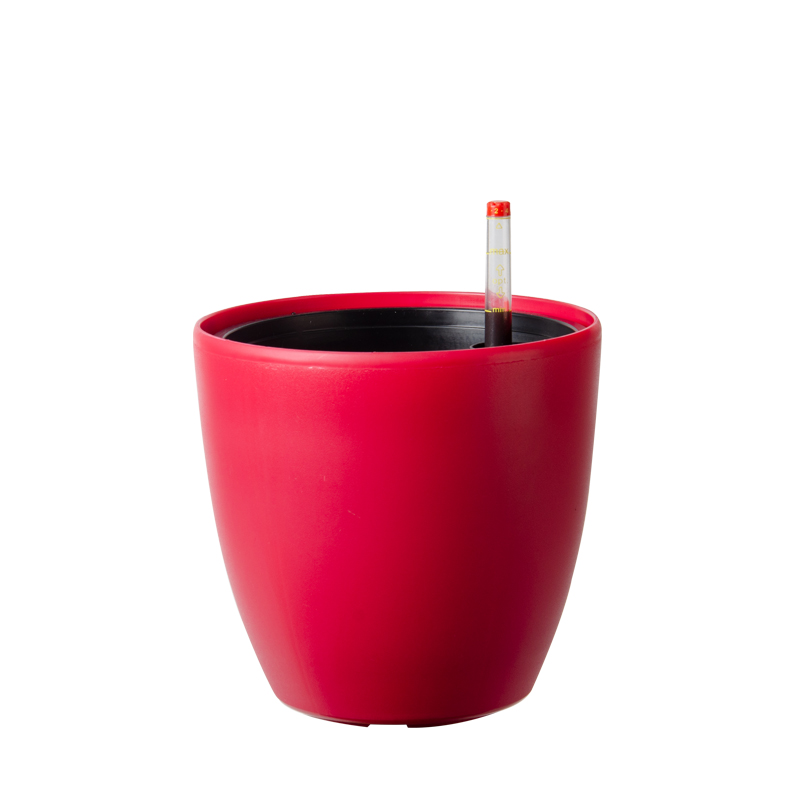 Model 1005 simple style desktop pp injection round flower pot