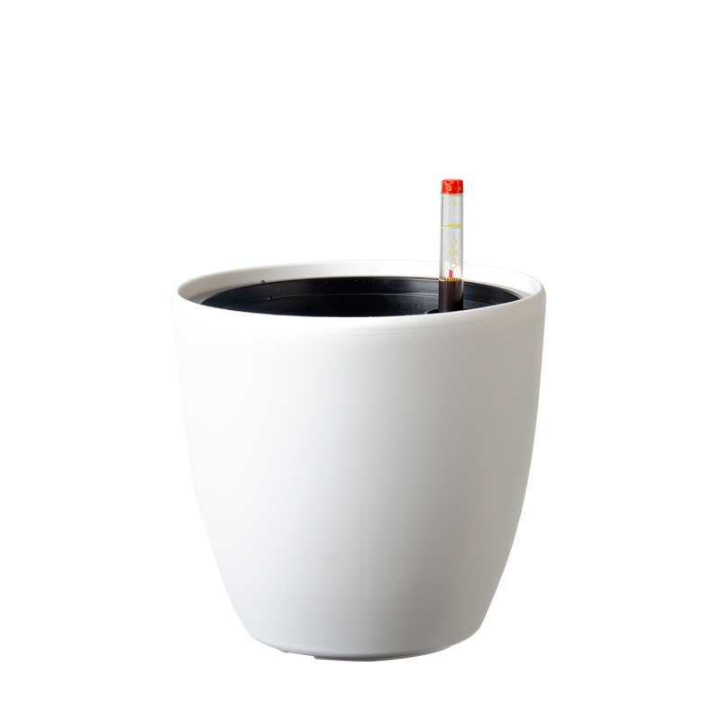 Model 1005 simple style desktop pp injection round flower pot