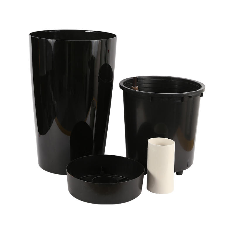 Model 7001K Tall cylindrical planter for indoor and outdoor placement